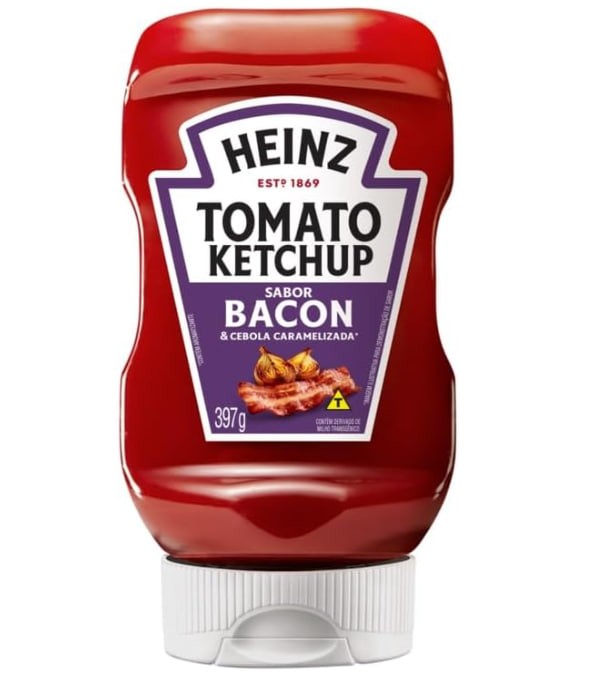 Heinz Ketchup Bacon & Cebola Caramelizada 397g