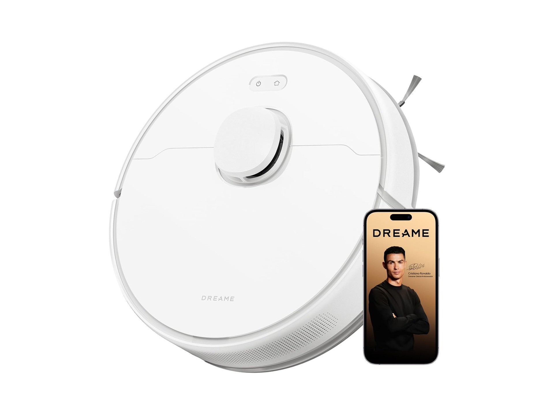 Oferta: DREAME F10 Robô Aspirador e Passa Pano, Sucção 13000Pa, Limpeza de Sujeiras Secas e Úmidas e Carpetes, Desvio de Obstáculos, Remoção de Pelos e Resíduos de Pets, Autonomia 300 min, Alexa, Bivolt