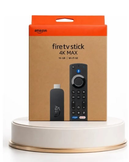 Amazon Fire TV Stick 4K Max 16GB Wi-Fi 6E com Alexa