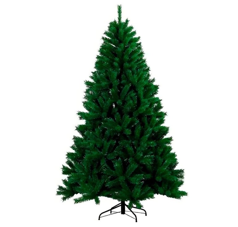 Arvore de Natal Luxo Pinheiro 1,80m 800 Galhos com Base de Ferro Super Premium