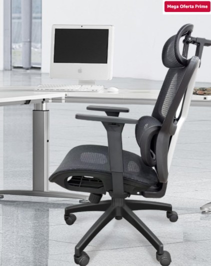 Cadeira de Escritório Ergonômica Python Fly em Malha
