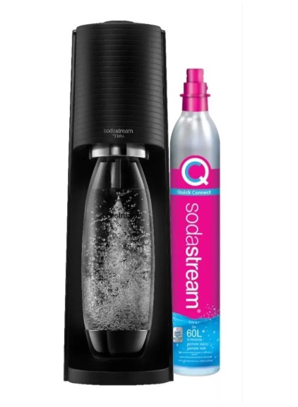 SodaStream Terra Maquina de Agua com Gas Preta
