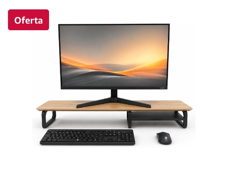 Suporte Elevado para Monitor Stand Desk 85x22cm