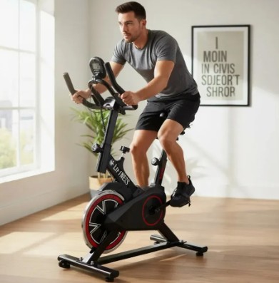 Bicicleta Ergométrica Profissional Spinning X11 Aço Carbono 120kg
