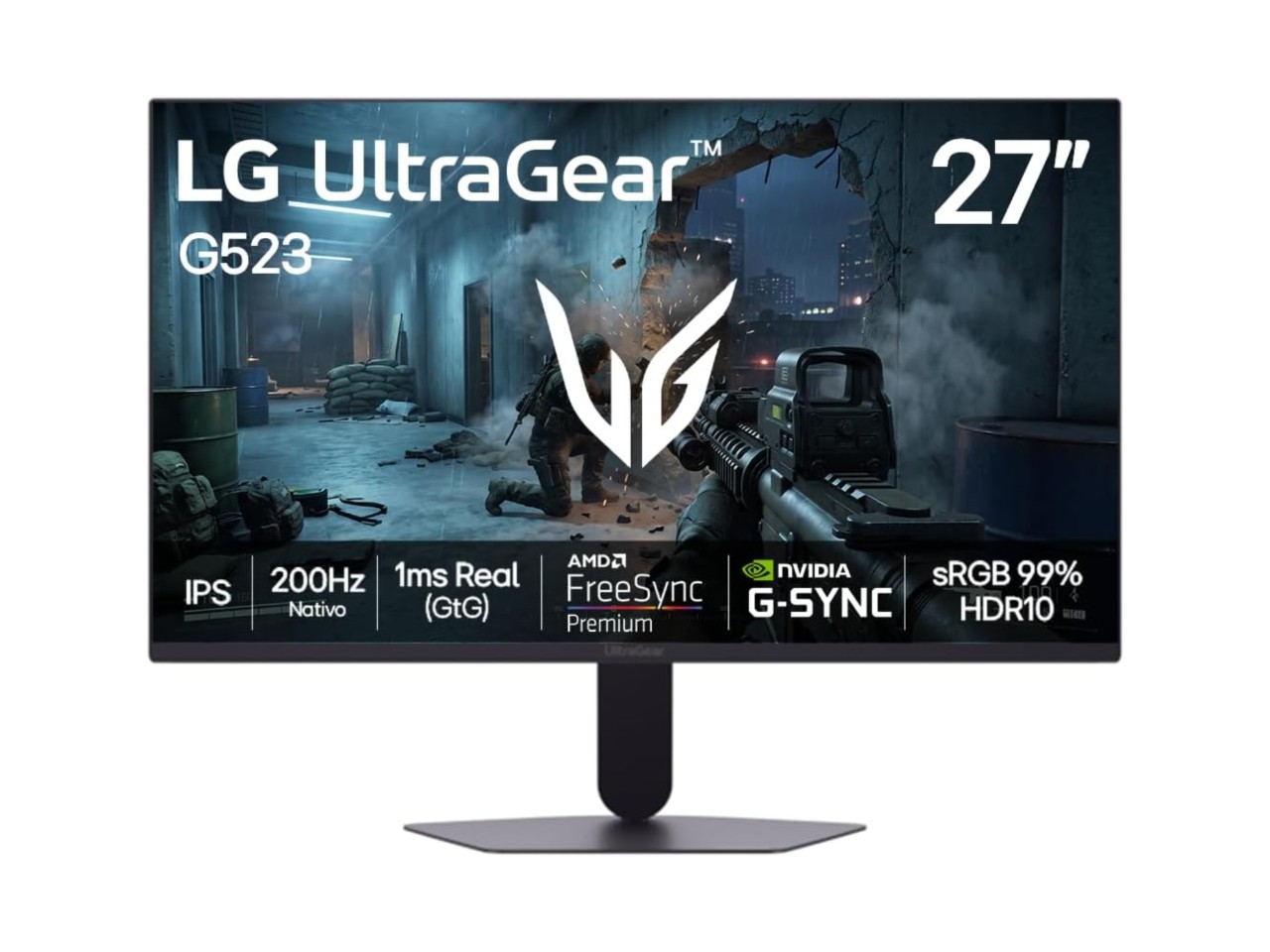 LG Ultragear Monitor Gamer 27" 27G523B