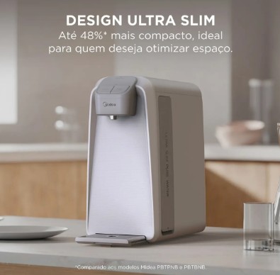 Purificador de Agua Midea Slimpure Branco