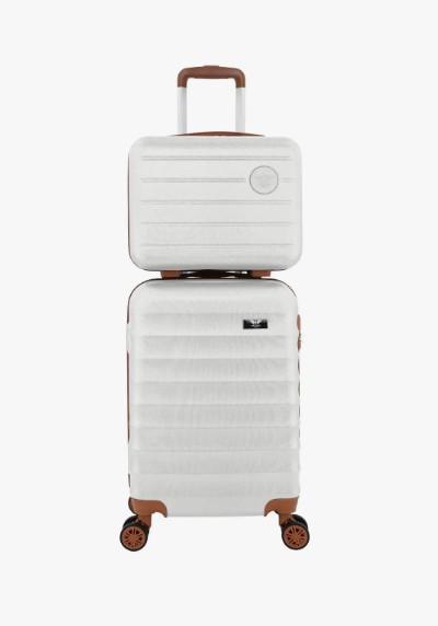 Kit Mala De Viagem Bordo Mão Pequena 10kg Abs Cadeado 360