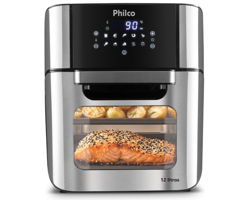 Fritadeira Philco Air Fryer Oven 12L PFR2200P 127V