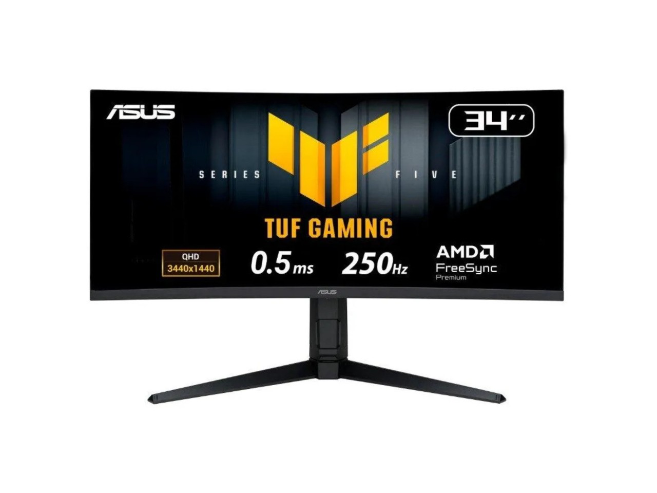 Monitor Gamer Curvo ASUS TUF 34 WQHD 250Hz Ultrawide