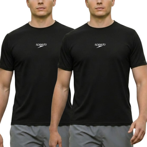 Kit 2 Camisetas Speedo Dry Fit P ao GG