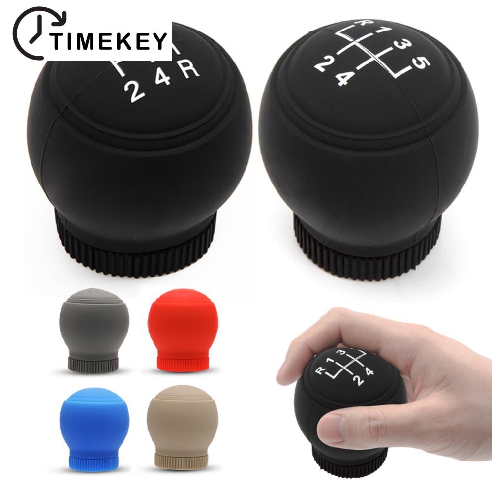 Universal Round 5/6 Speed Silicone Carro Caixa De Para Colarinhos De Mudança De Marcha Alavanca Acessórios De Decoração | Shopee Brasil