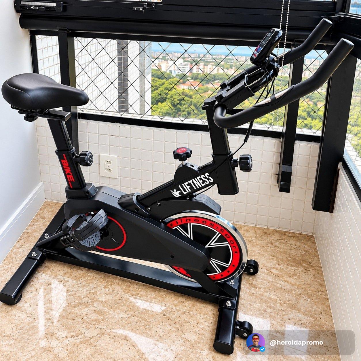Bicicleta Ergométrica Profissional Spinning X11 120kg