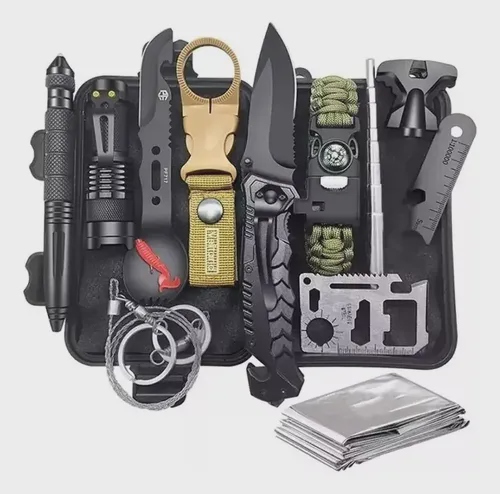 Kit de Sobrevivência de Emergência para Acampamento