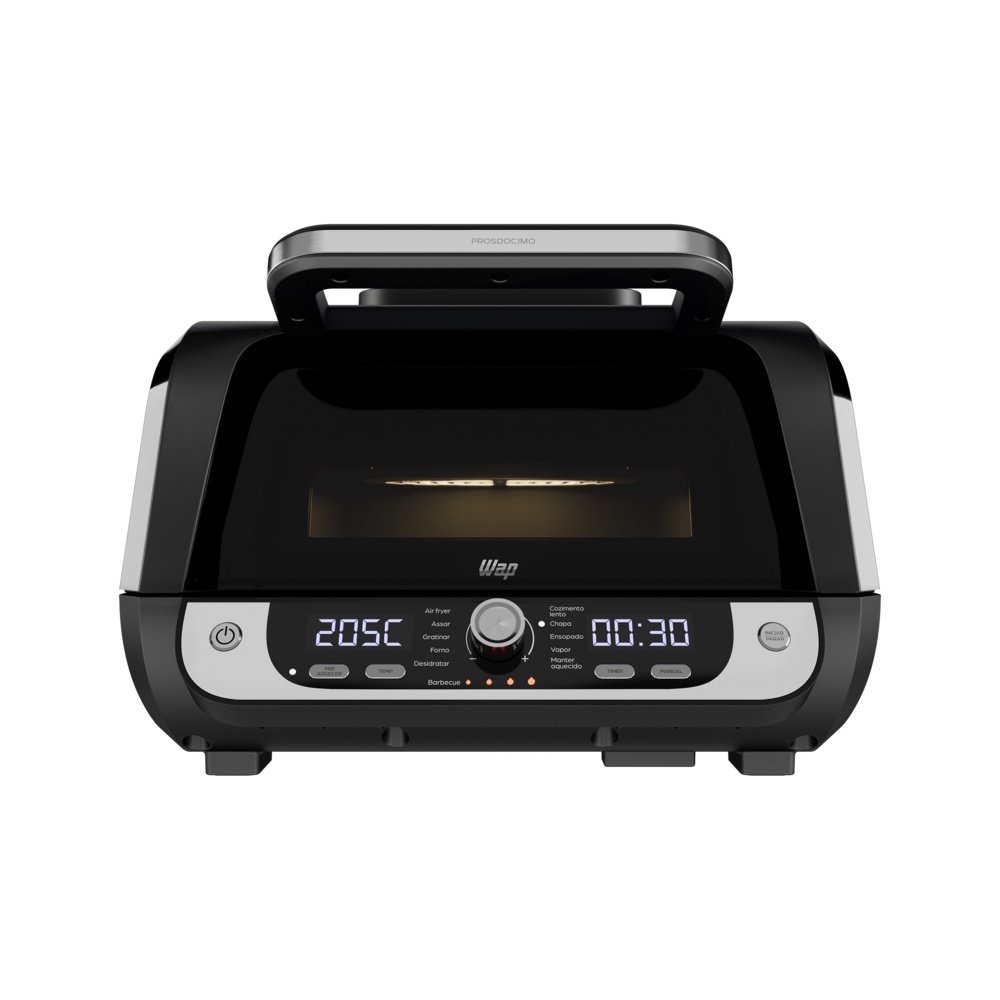 Air Fryer Wap Barbecue Digital 10L 1700W 12 em 1