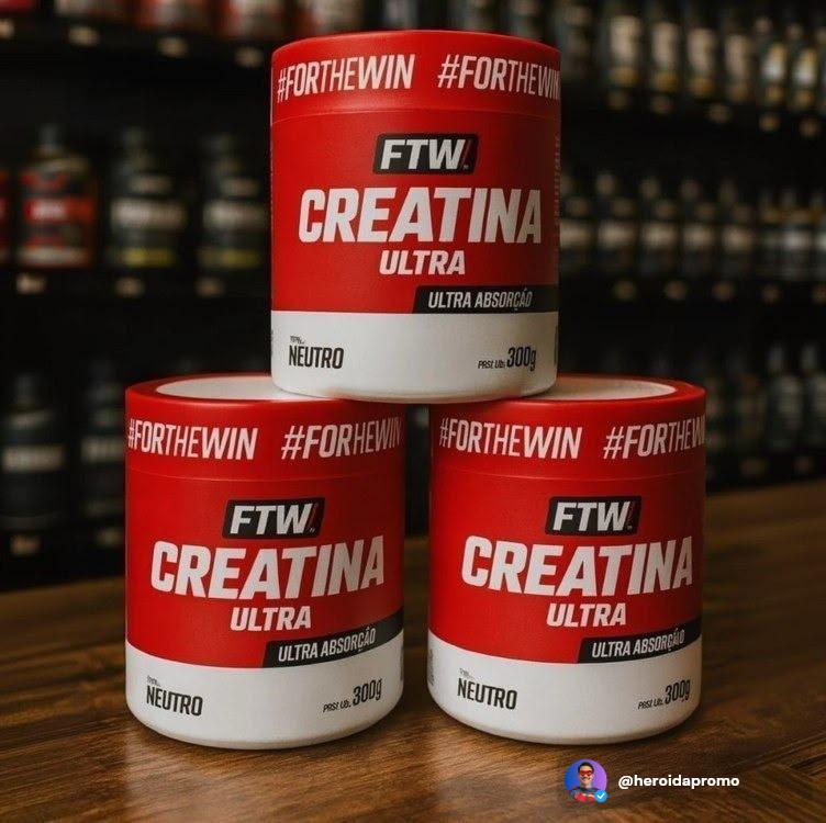 Creatina ftw em po sem sabor x 300g