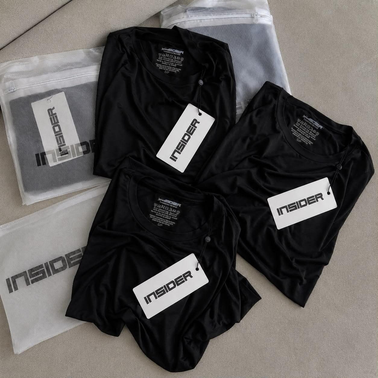 Kit 3 Camisetas Light Insider