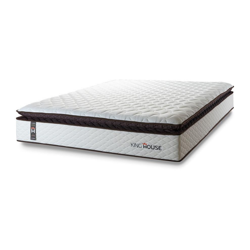 Colchão de Espuma D33 San Diego King 193x203x29 Branco