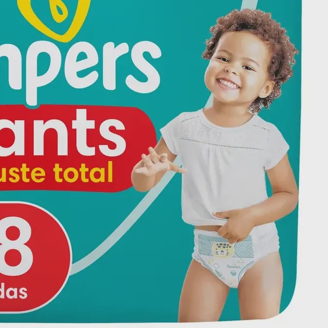 Fralda Pampers Pants Ajuste Total XXG 78 unidades