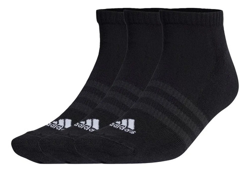 Kit 3 Meias Adidas Amortecidas Cano Baixo
