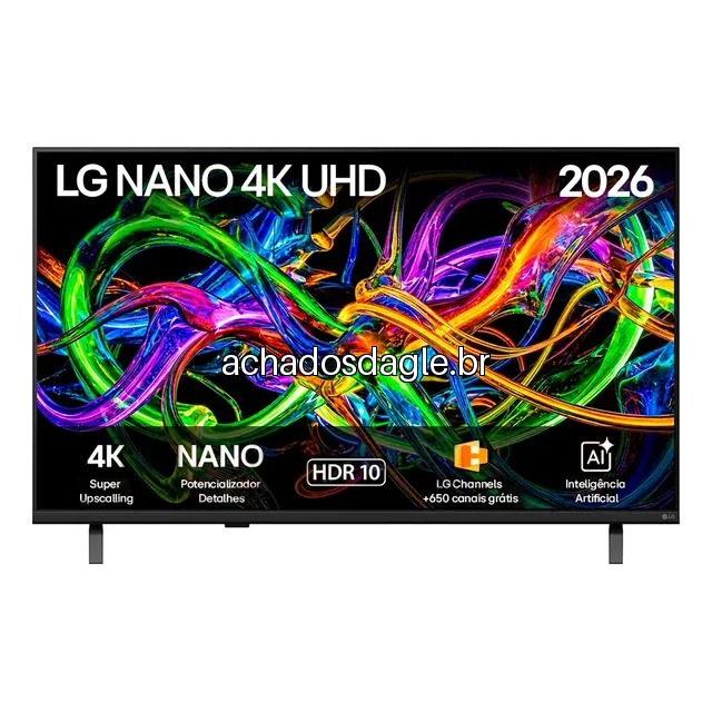 Smart TV LG 55" 4K UHD NANO AI WebOs 26