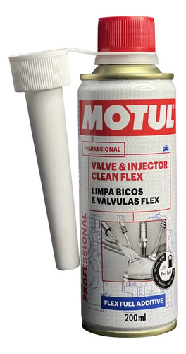 Limpa Valvulas e Injetores Motul Flex 200ml