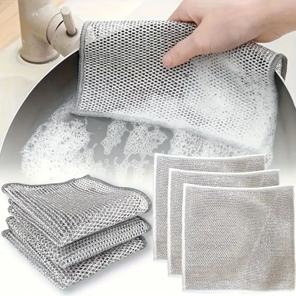 Kit de Panos de Limpeza Premium Multiuso Reutilizável