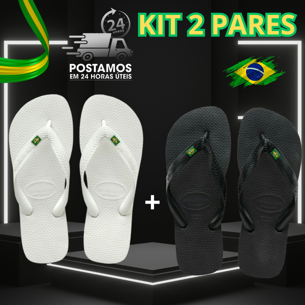 Chinelo Bandeirinha Original Sandalia De Dedo Unissex Verão. Presente para o Dia dos Pais | Shopee Brasil