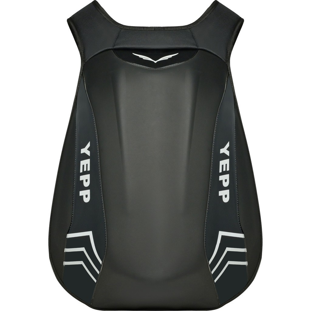 Mochila Bag para Moto Impermeável Reflexiva Grande Preta