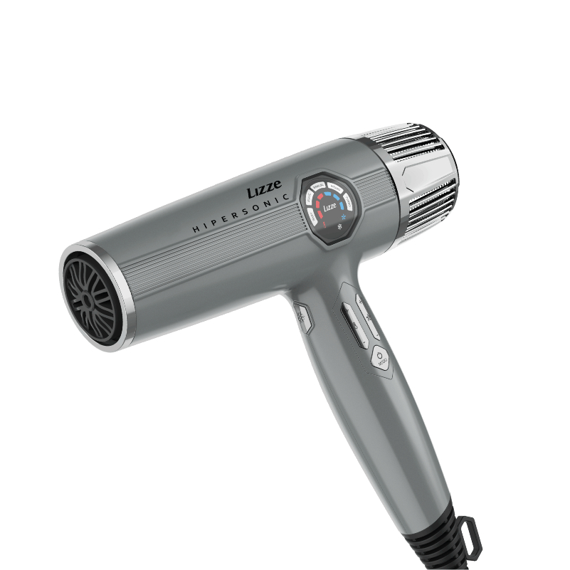 Secador Profissional Lizze Hipersonic Cinza
