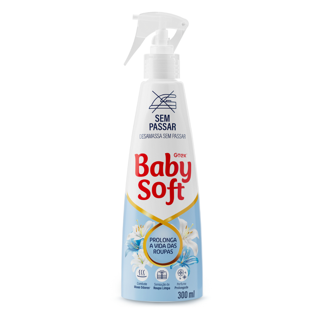 Sem Passar Baby Soft Gatilho - 300ml | Shopee Brasil