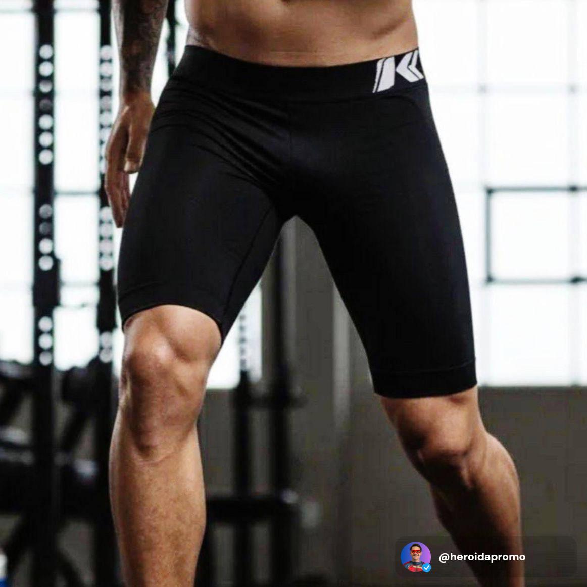 Kit com 2 Shorts de Compressão Masculino Térmica