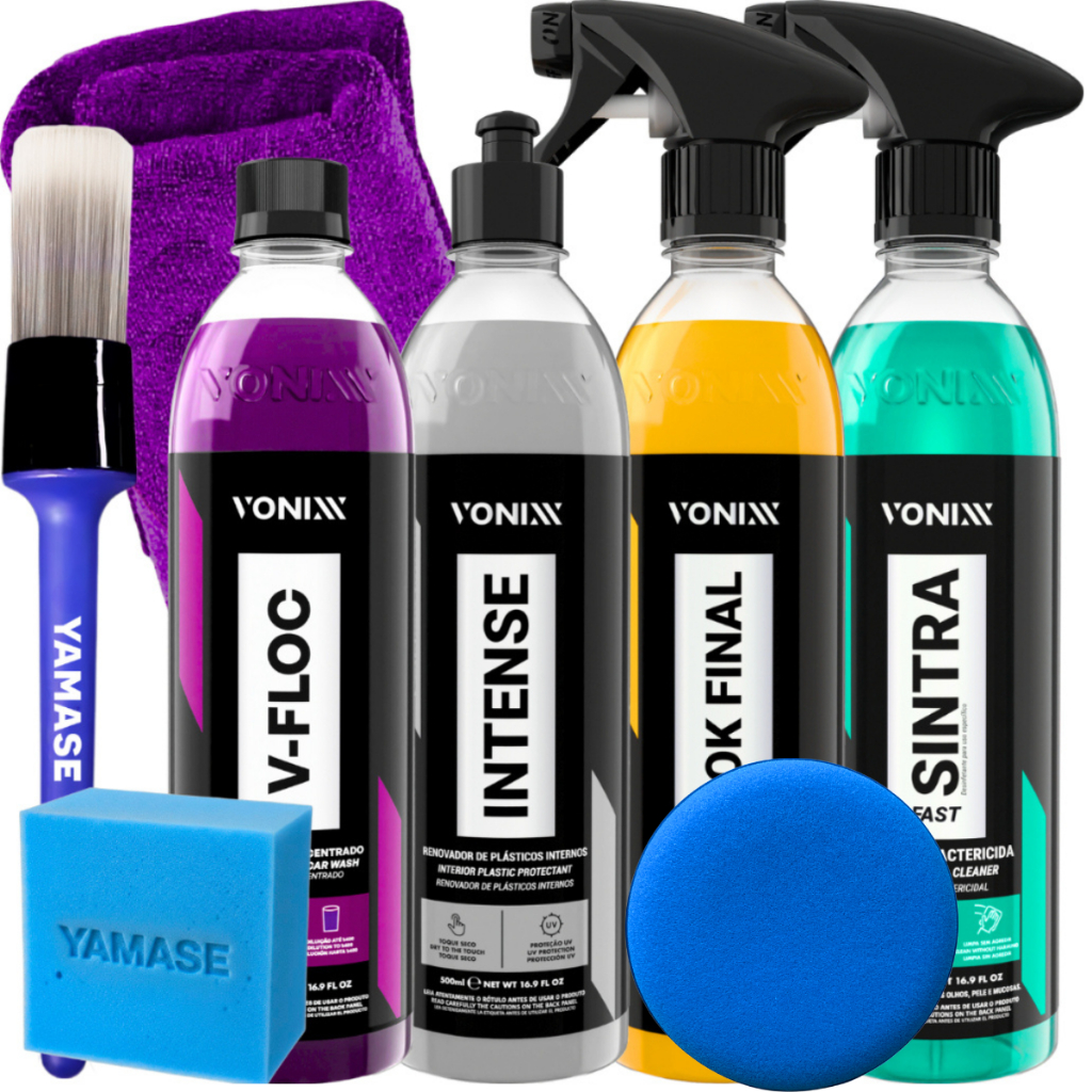 Kit Limpeza Vonixx 500ml com 4 produtos