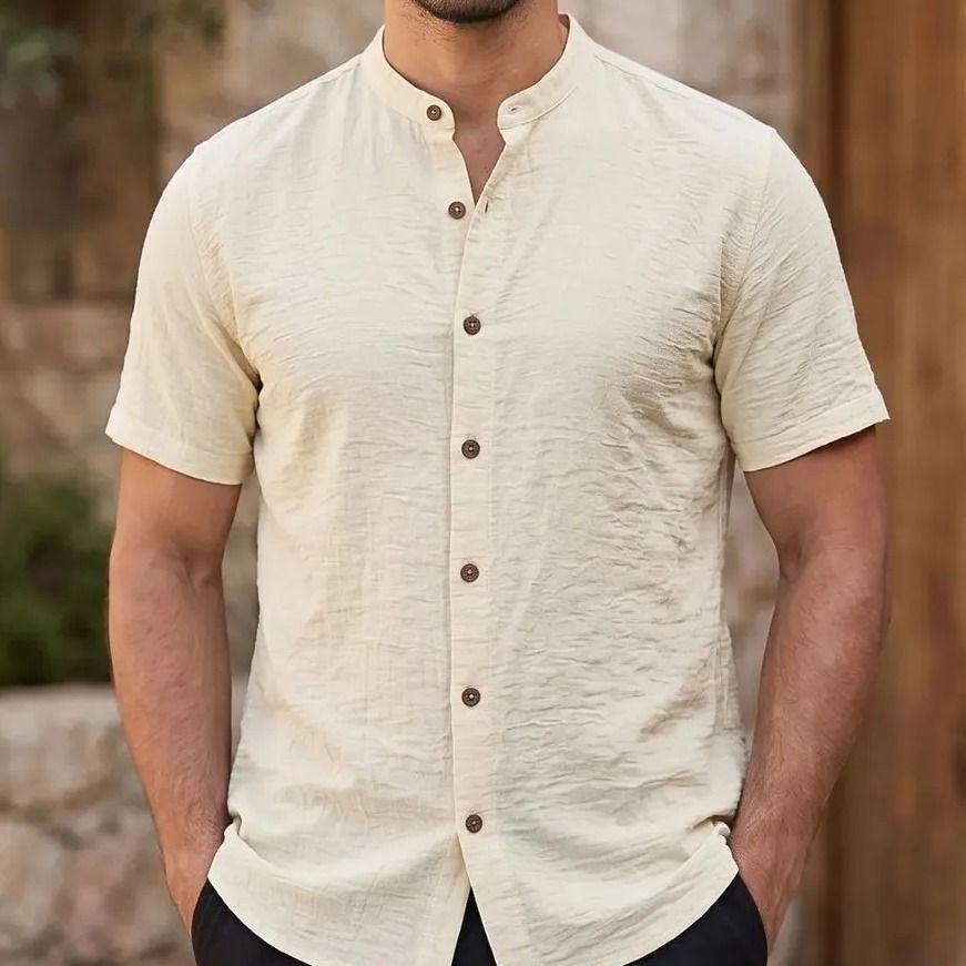 Camisa Gola Padre Manga Curta P ao GG