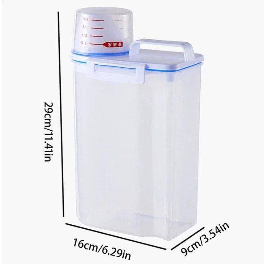 Pote Hermético Com Copo Medidor 2.5L