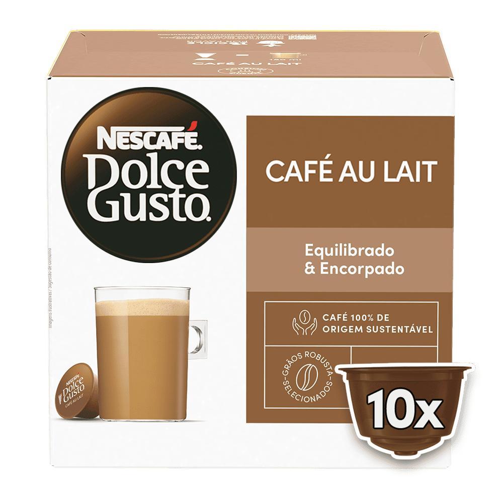Café Au Lait Nescafé Dolce Gusto 10 Cápsulas
