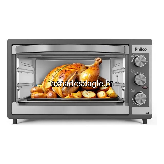 Forno Eletrico Philco 50L Dupla Resistencia Pfe52p 127V Preto