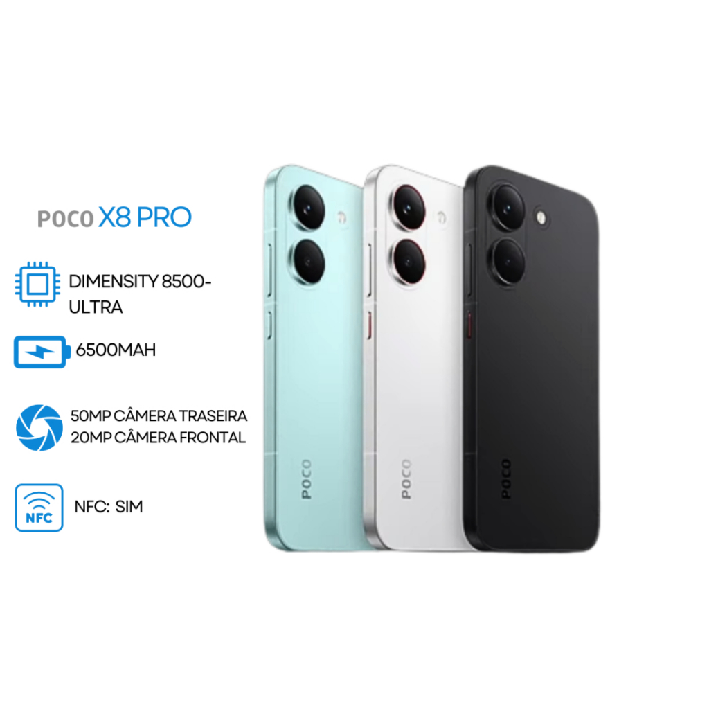 Xiaomi Poco X8 PRO 5G 512GB 12GB RAM