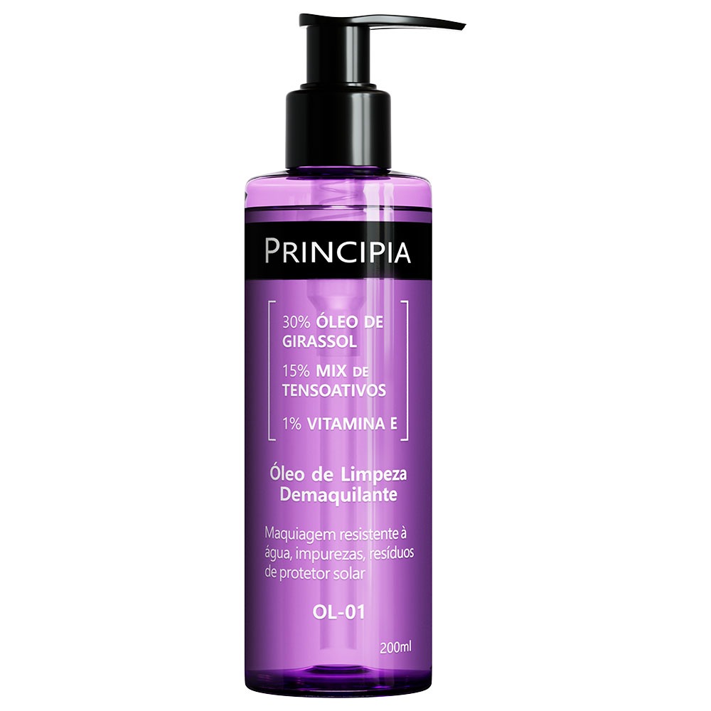 Óleo de Limpeza Demaquilante Principia OL-01 | Shopee Brasil