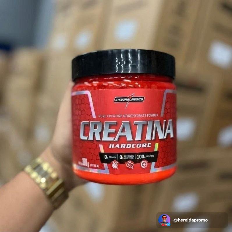 Creatina Hardcore Monohidratada 300g Integralmedica
