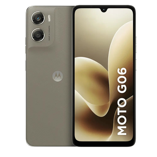 Smartphone Motorola Moto G06 256GB 4GB RAM Bege