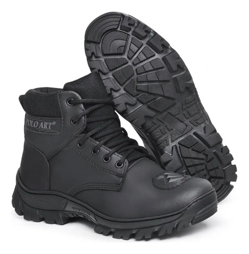 Bota Motoqueiro Polo Coturno Motociclista Confortável