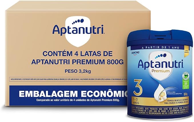 Kit Aptanutri Premium 3 800g - 4 Unidades