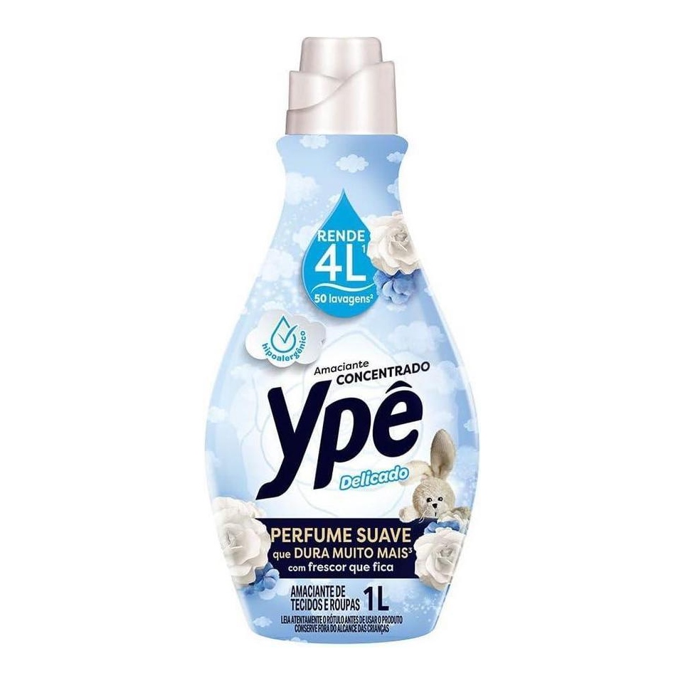 Amaciante Concentrado Ypê Delicado 1L