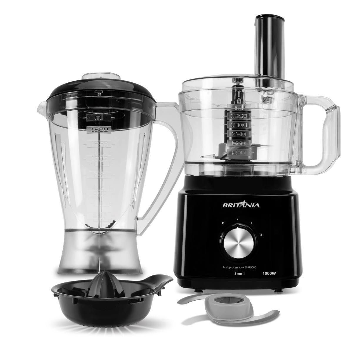 Multiprocessador Britânia 1000W 3 em 1