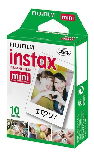 Filme para Câmera Instax Mini 10 Fotos Branco Fujifilm