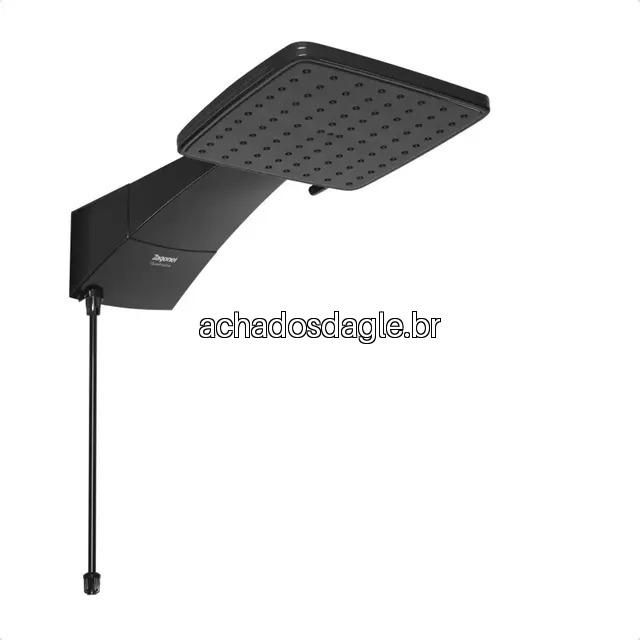Ducha Quadratta Eletrônica Zagonel 127v Preto