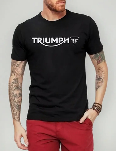 Camiseta Moto Triumph Camisa Unissex Triumph