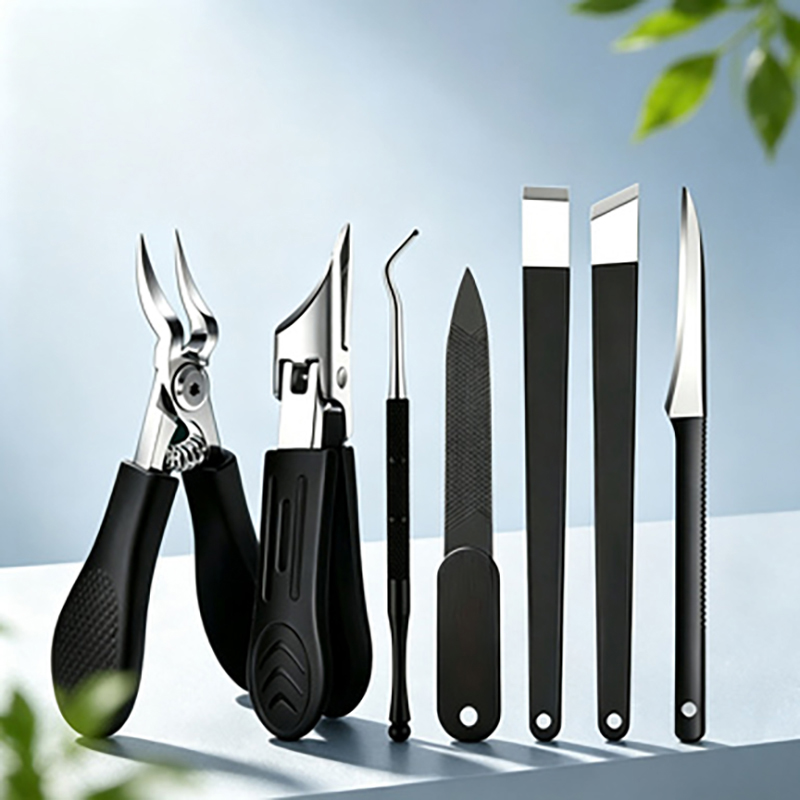 Kit Multifuncional Cuidado Mãos e Pés 1/5/7 Peças Aço Inoxidável