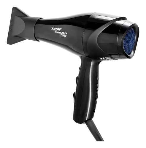 Secador De Cabelo Taiff Tourmaline 2100w Profissional Cor Preto 127v