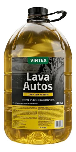 Lava Autos Vintex Vonixx 5L Shampoo Automotivo Neutro